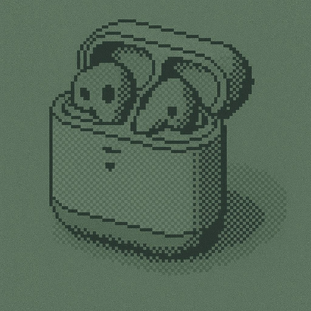 Monochrome LCD Effect