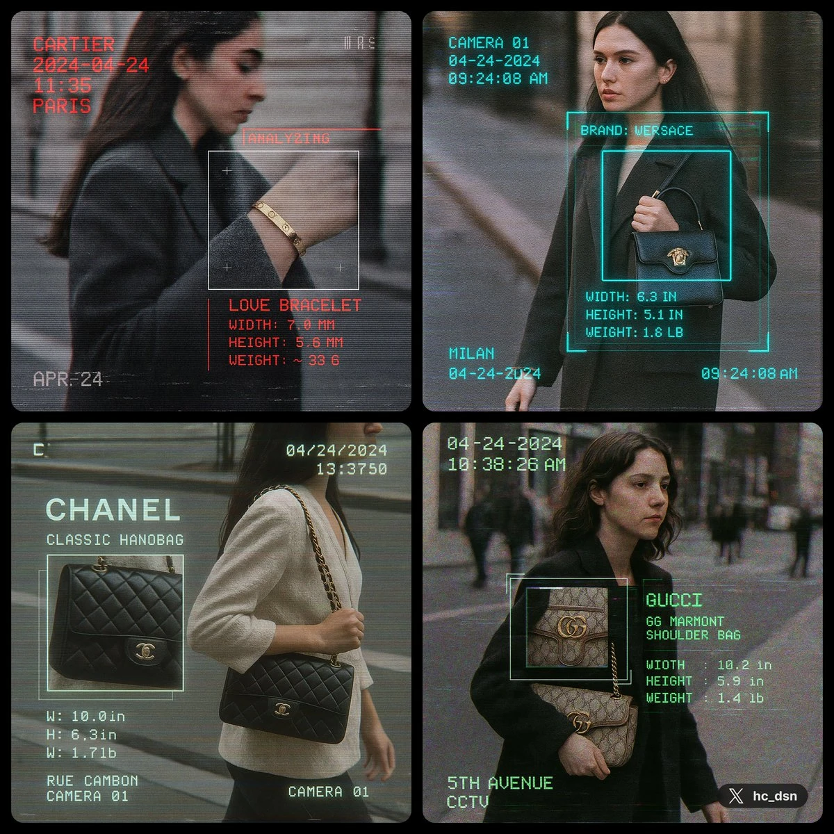 Surveillance Level Fashion Insight