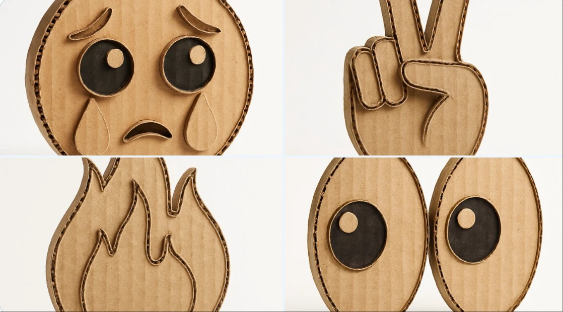 Turn Emoji into Paper Ball