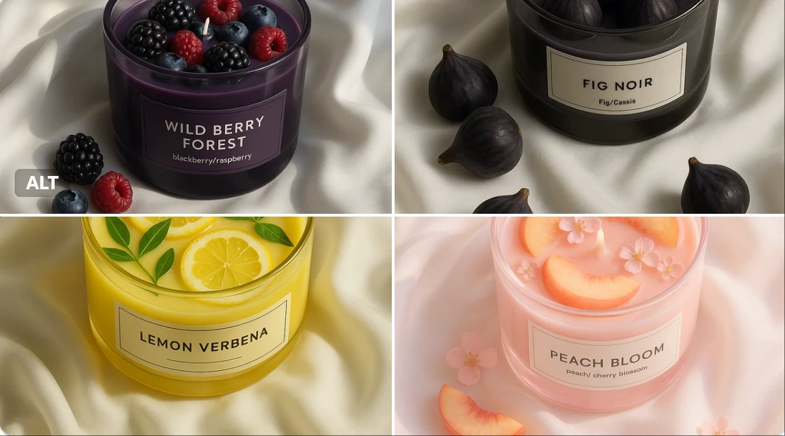 Fruit Candle