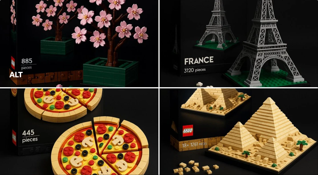 Lego Style Set