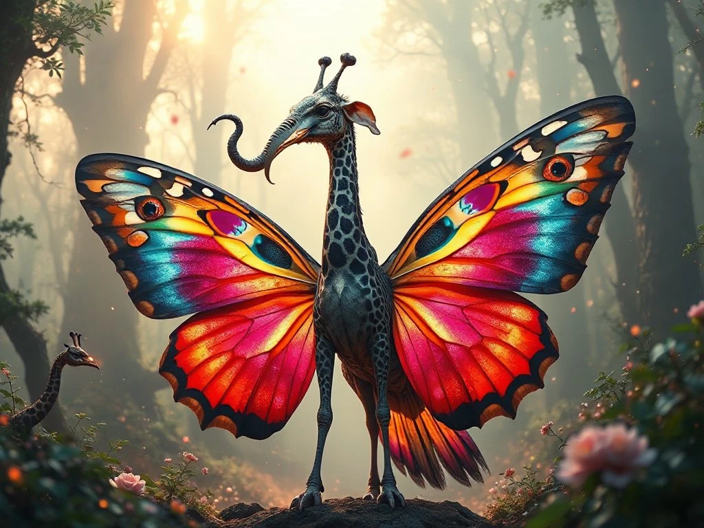 Surreal Bird Fantasy