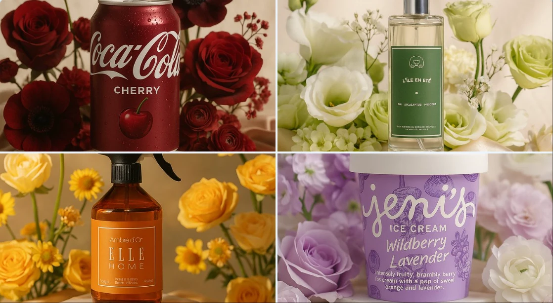 Beautify your product with flowers