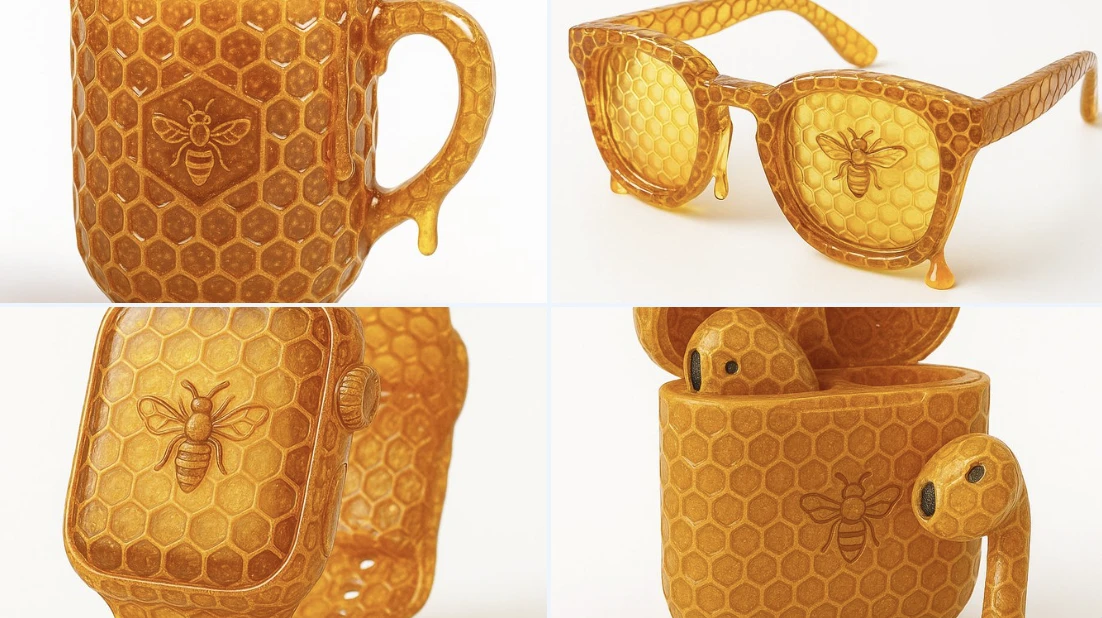 Transparent Honeycomb Deformation