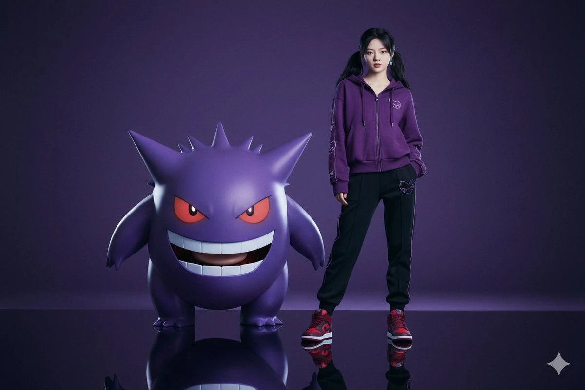 Character and Large Gengar