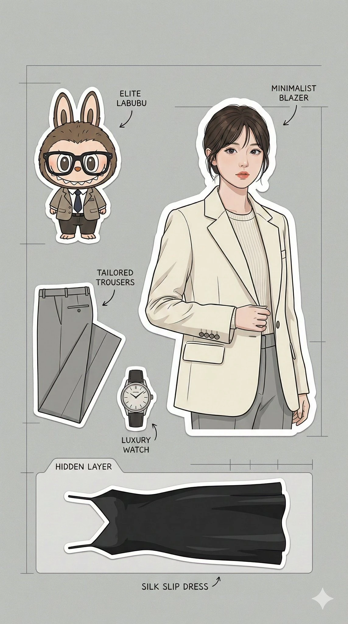 Professional Suit Style Journal